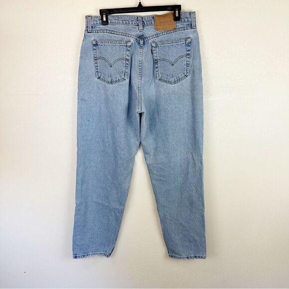 Levis Vintage Mom Jean Denim Tapered Straight Size 14 - Picture 4 of 10